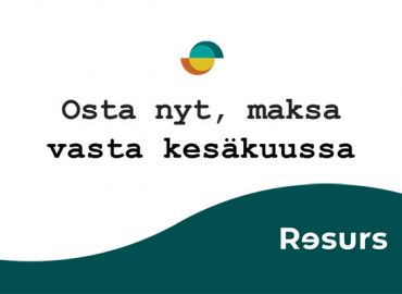 Osta nyt, maksa vasta kesäkuussa